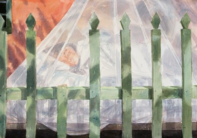 Sleeping in the Garden, Greece I by Lucy Willis
